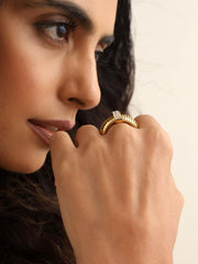 Lara Zircon Studded Ring