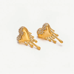 Melting Heart Studs