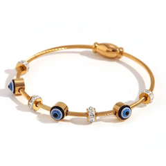 Blue Evil Eye Bracelet