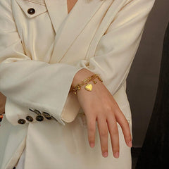 Hanging Hearts Two Chain