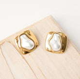 Pearl Abstract Studs