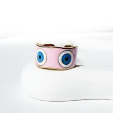 Pink Wrap evil eye band