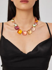 Colored Stone Neckpiece