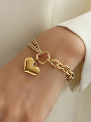 Heart charm sweet Bracelet