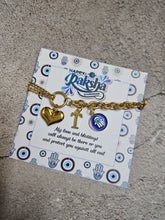 Charms adjustable bracelet