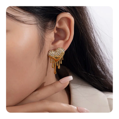 Melting Heart Studs