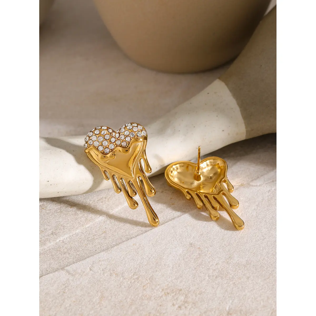 Melting Heart Studs