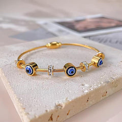 Blue Evil Eye Bracelet
