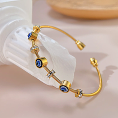 Blue Evil Eye Bracelet