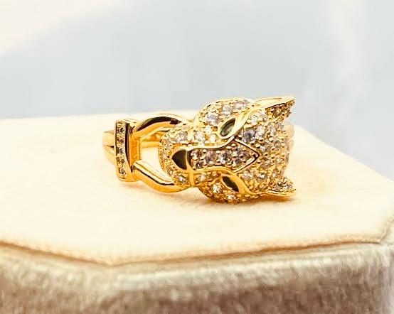 PANTHER GOLD RING