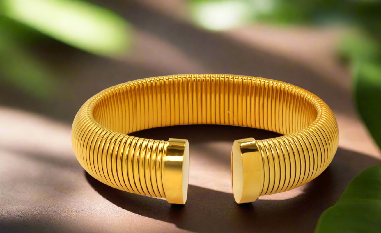 Open Gold  Bracelet