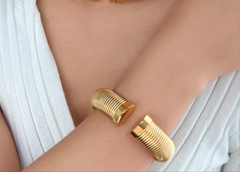 Open Gold  Bracelet