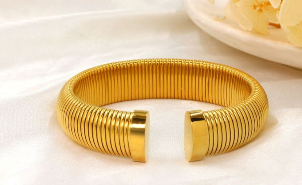 Open Gold  Bracelet